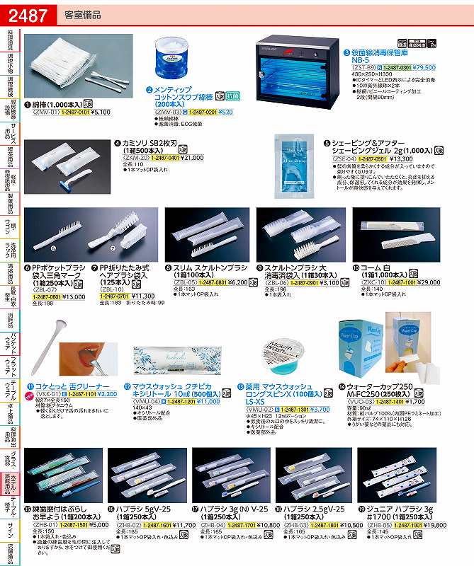 シェービング＆アフターシェービングジェル 2g（1000入） ZSE0401