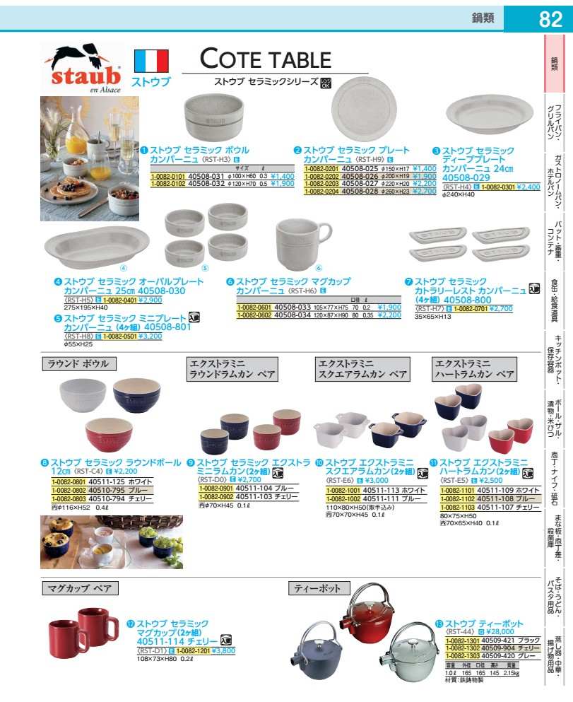 樂天商城 - ストウブ　セラミック　マグカップ　2ヶ組 40511−114　チェリー RSTD102