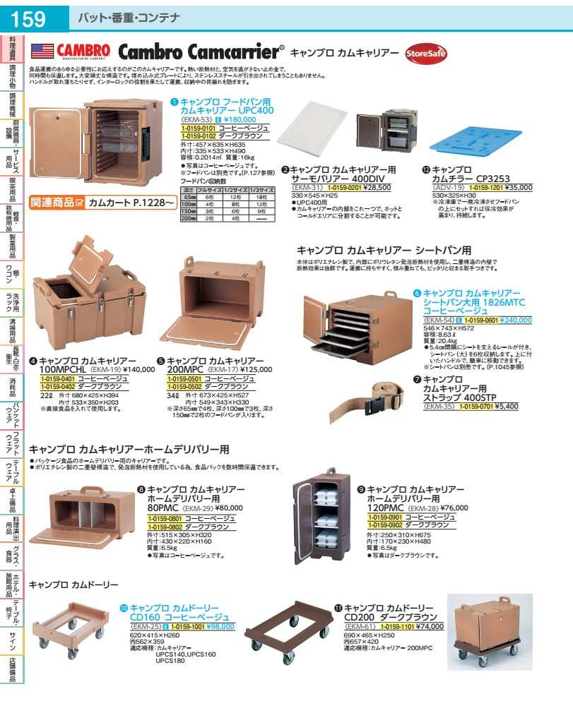 カムキャリアー　ホームデリバリー用 120PMC　コーヒーベージュ EKM286S
