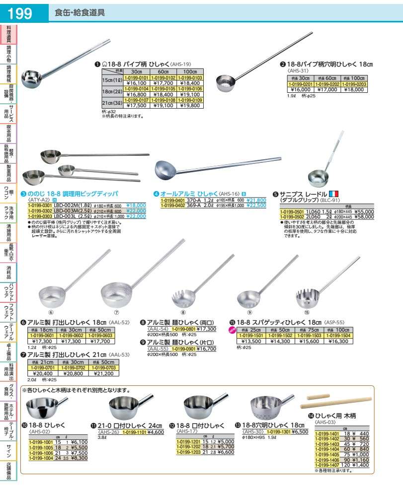 樂天商城 - 18−8口付ひしゃく 15cm AHS1715