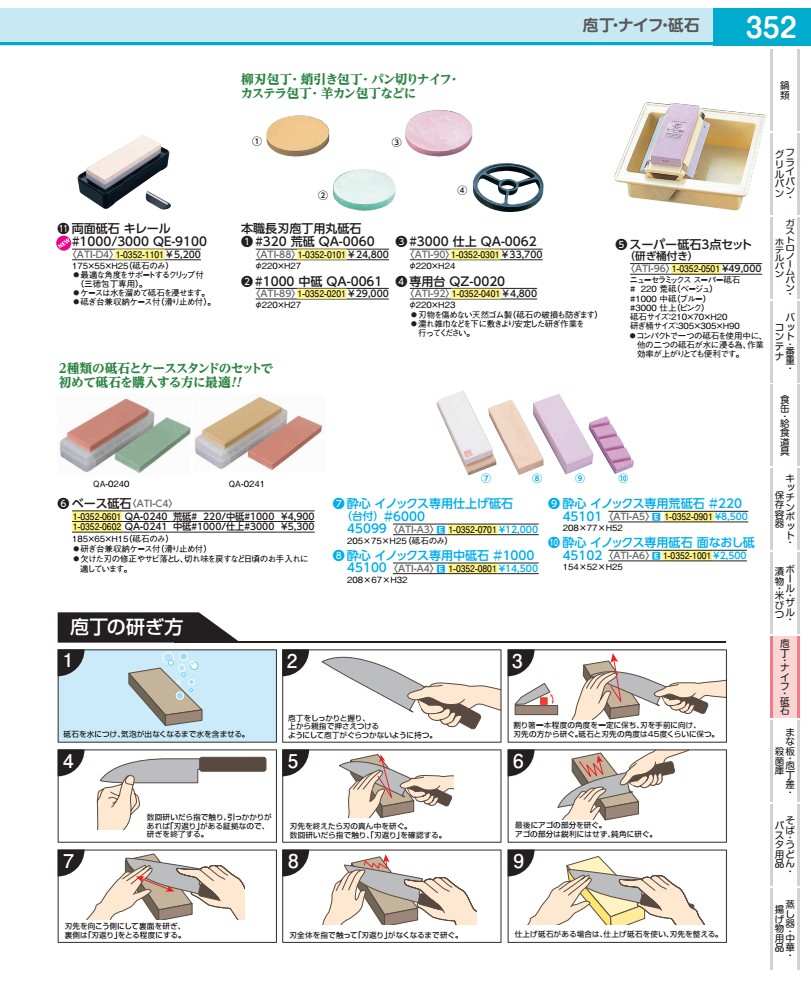 スーパー砥石3点セット（研ぎ桶付�