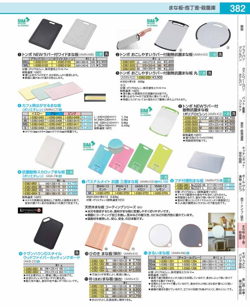 Rakuten - カフェ用はがせるまな板（ポリエチレン） MS　ブルー AMNC715