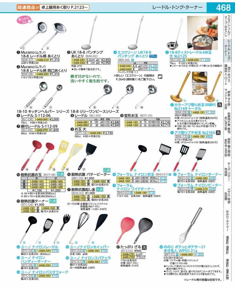Soup Ladle （Holed） - ユーノ　ナイロンレードル BYC04
