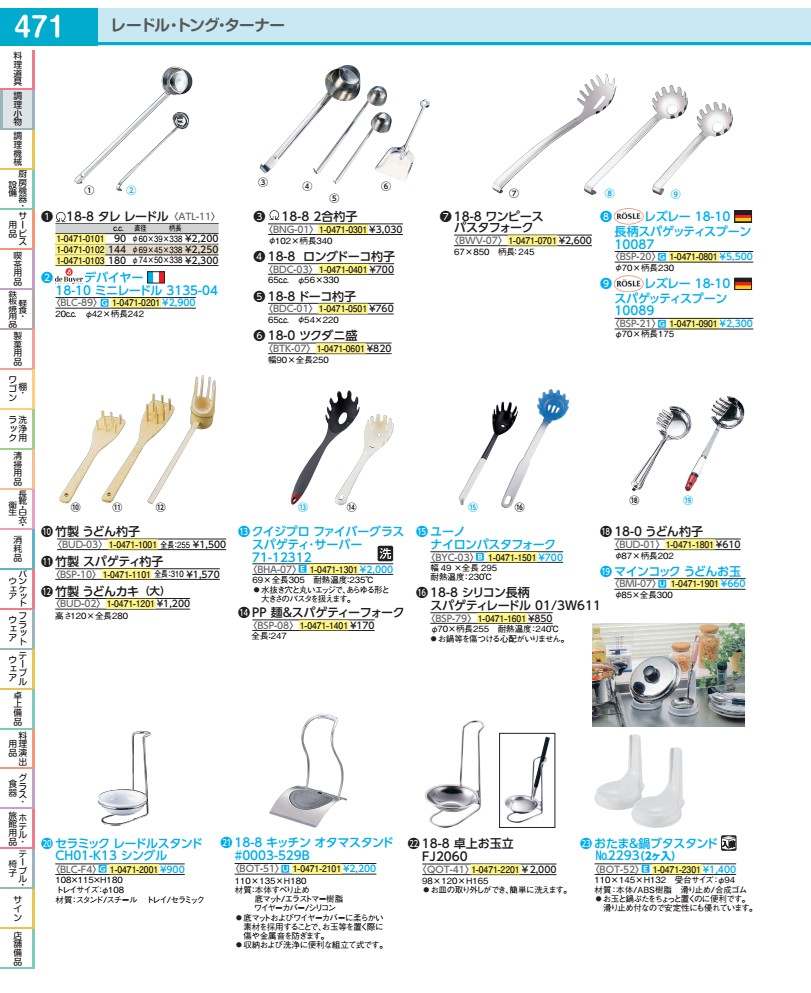 Rakuten - 18−0うどん杓子 BUD01
