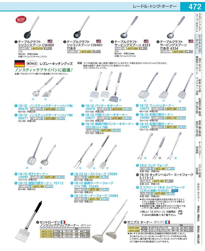 Rakuten - テーブルクラフト　サービングスプーン 4333 BTCI001