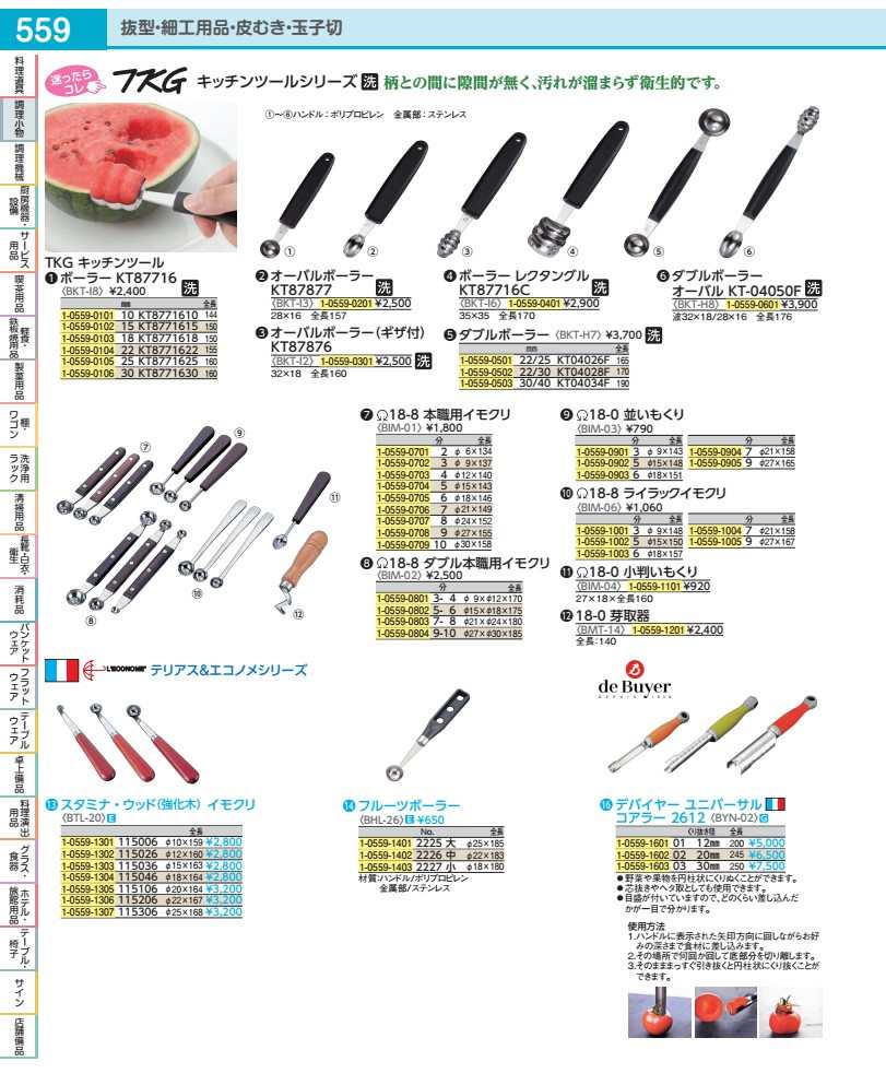 Rakuten - SA18−8本職用イモクリ 6分 BIM01006