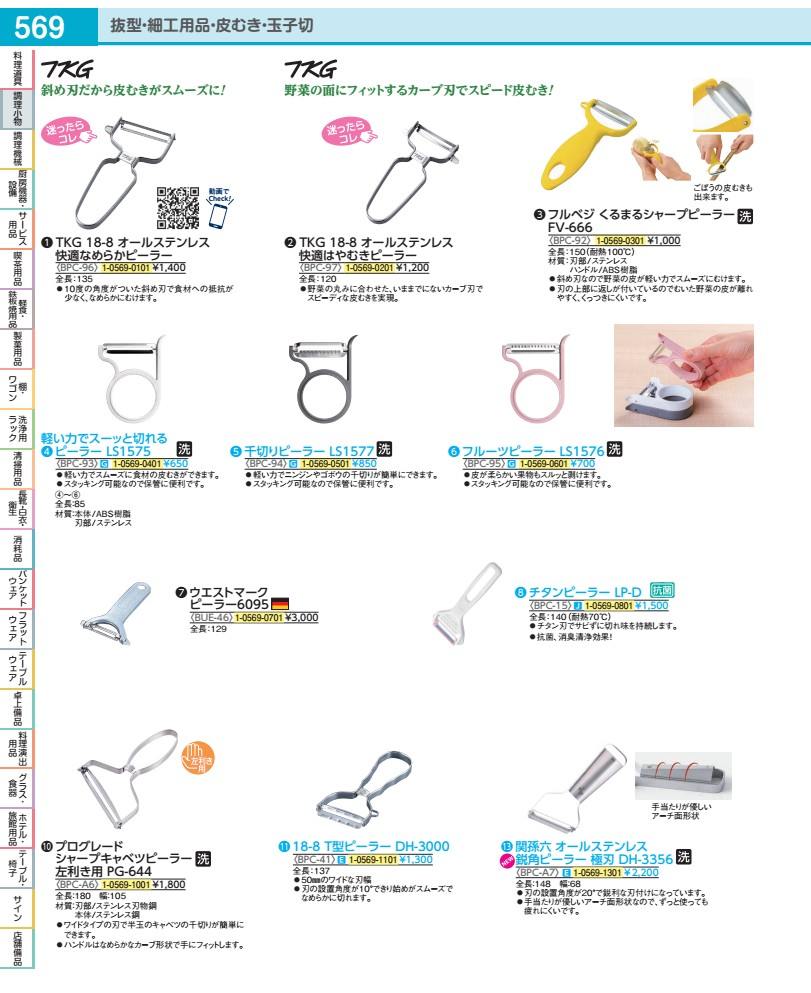 Peelers - WM　ピーラー　6095 BUE46