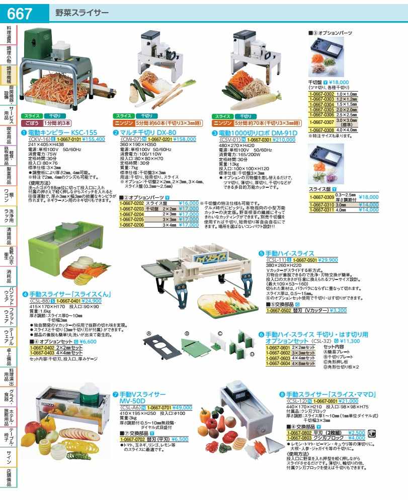 Rakuten - 電動1000切りロボ用　スライス盤 4．0mm CSV01009