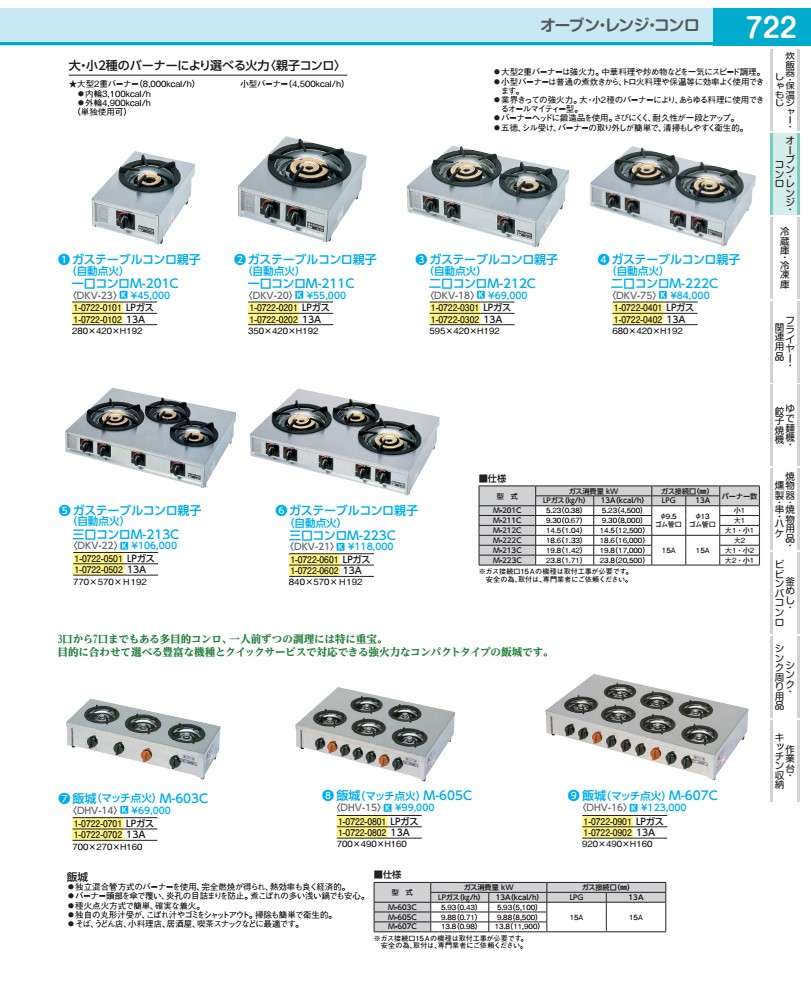 飯城（マッチ点火） M−607C　13A DHV1602