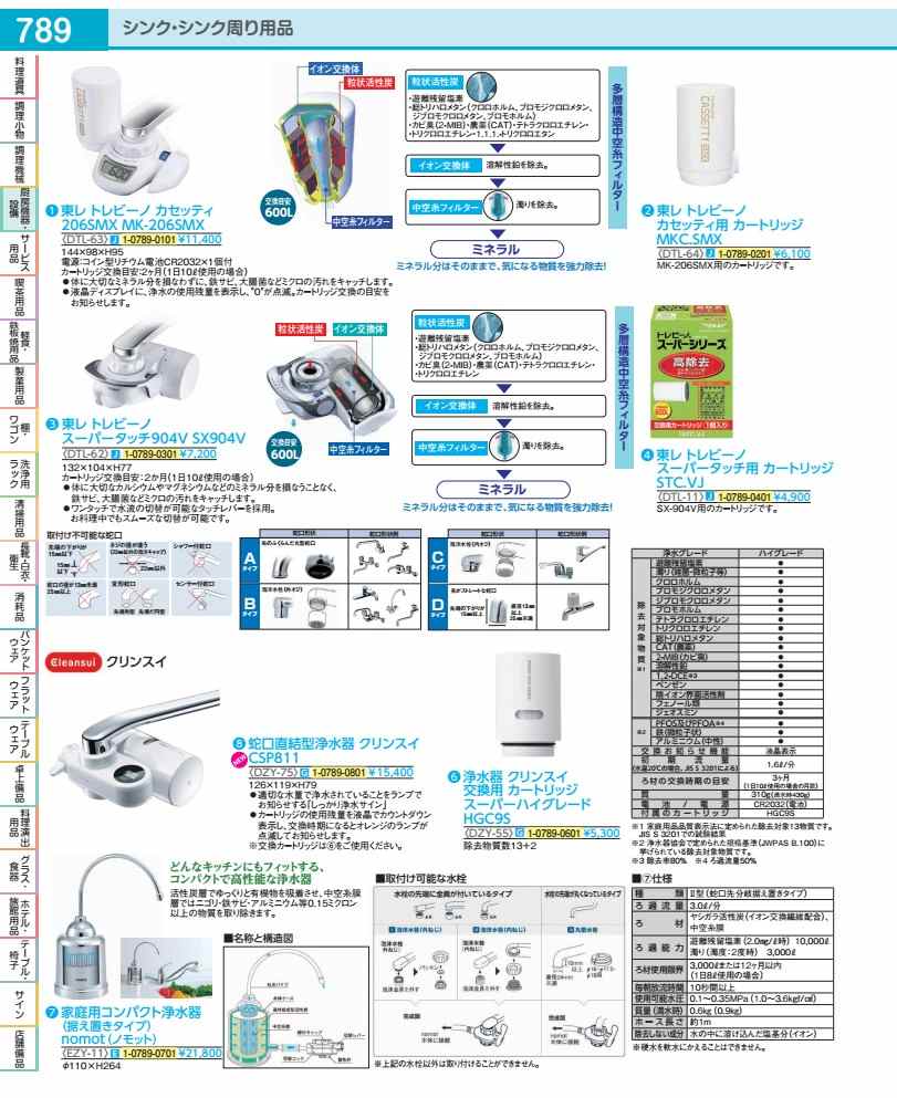 蛇口直結型浄水器 クリンスイ CSP811 DZ...の商品画像