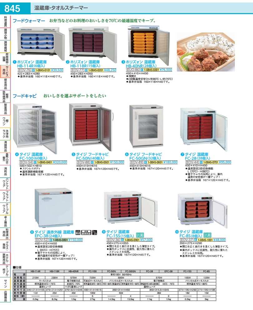樂天商城 - タイジ　遠赤外線温蔵庫　　　EFC−38 EOV52