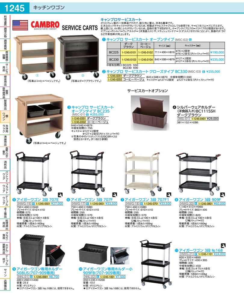 アイガーワゴン専用ホルダー　508US （707・909専用） HHL0101