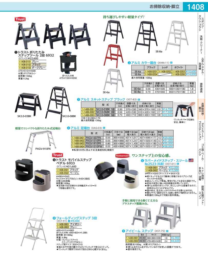 Rakuten - アルミ　足場台 PXGV−507FK XAS0301