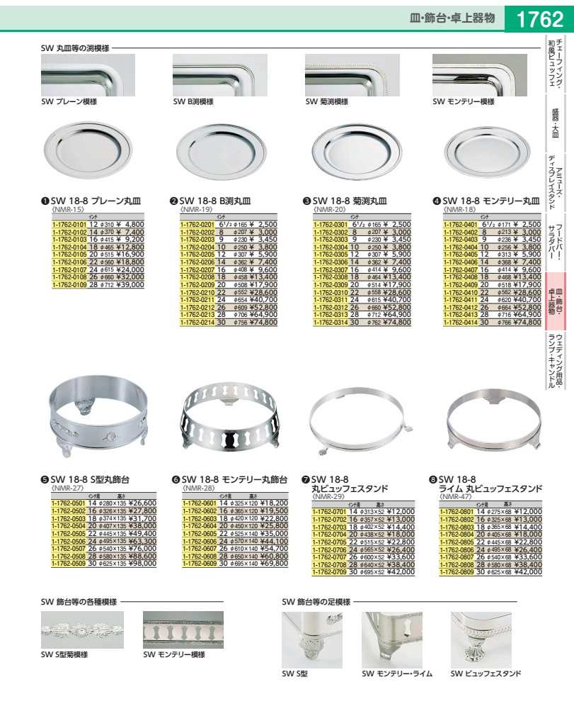 Rakuten - SW18−8モンテリー丸皿　18インチ NMR18018