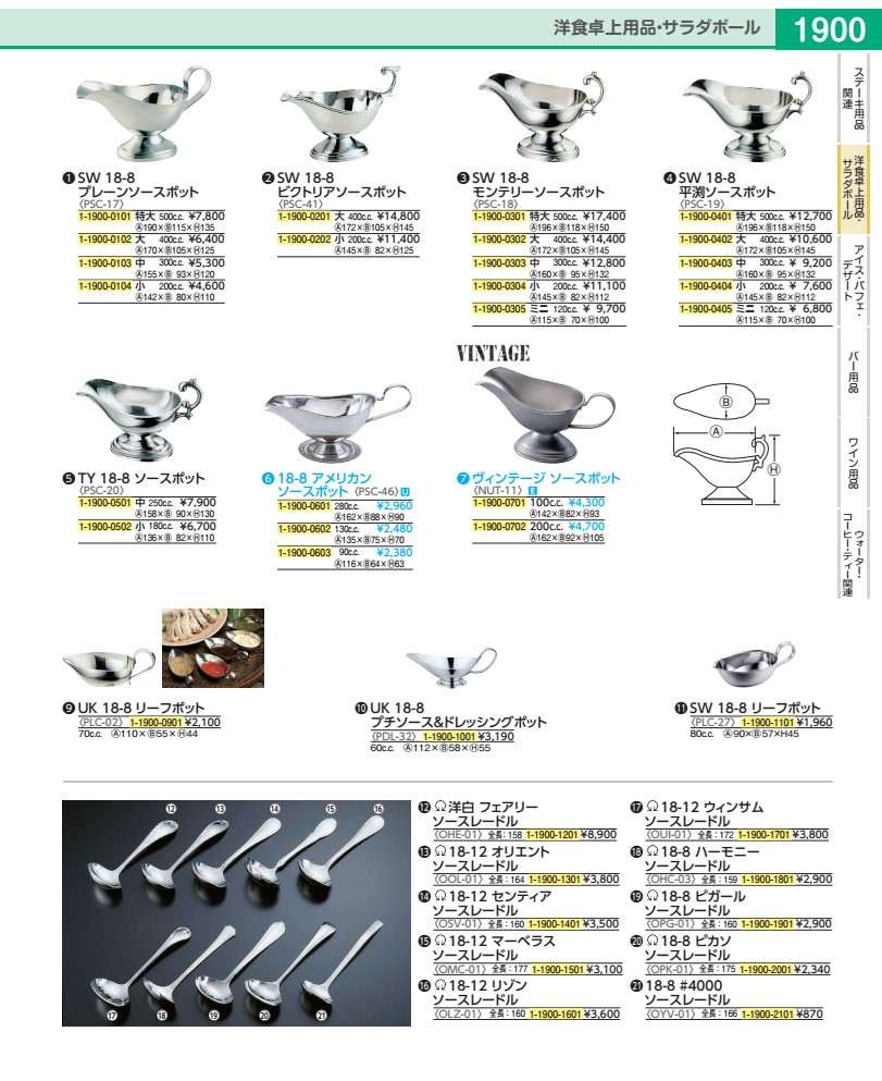 SW18−8平渕ソースポット 小　200cc PSC19003