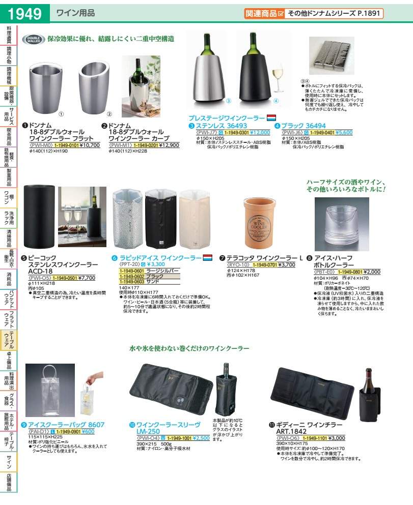 Rakuten - ワインクーラースリーヴ LM−250 PWIO401