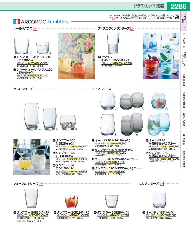 Rakuten - フォーラム　タンブラー　50828 160cc　　（6ヶ入） RHO23