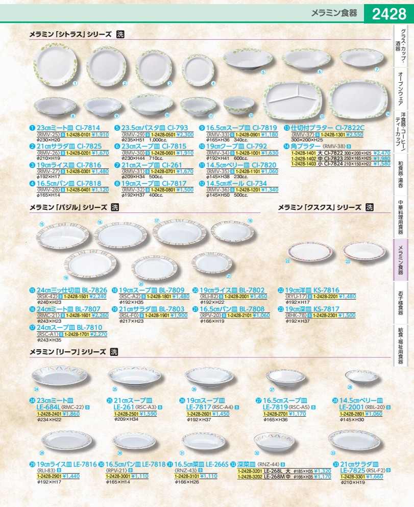 Rakuten - メラミン「シトラス」　21cmサラダ皿 CI−7825 RMV2601