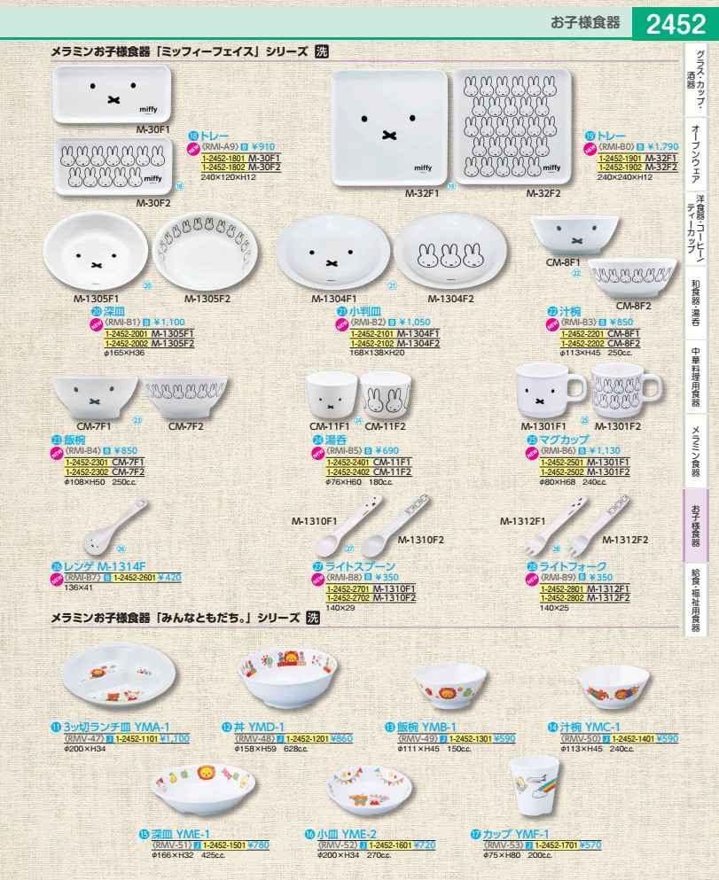 樂天商城 - メラミンお子様食器「ミッフィーフェイス」 マグカップ　M−1301F1 RMIB601
