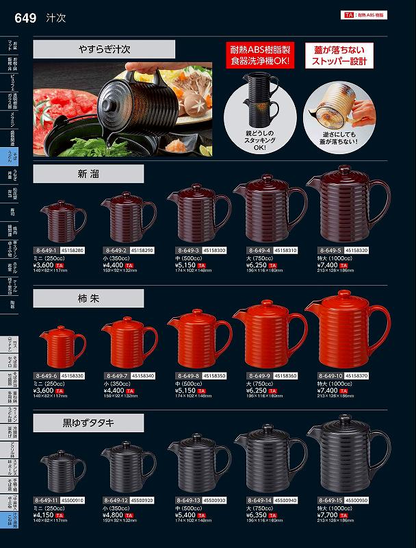 Rakuten - 福井クラフト　TA）1000cc樹脂製汁次（特大）　新溜　45158320　やすらぎ　Vol．35