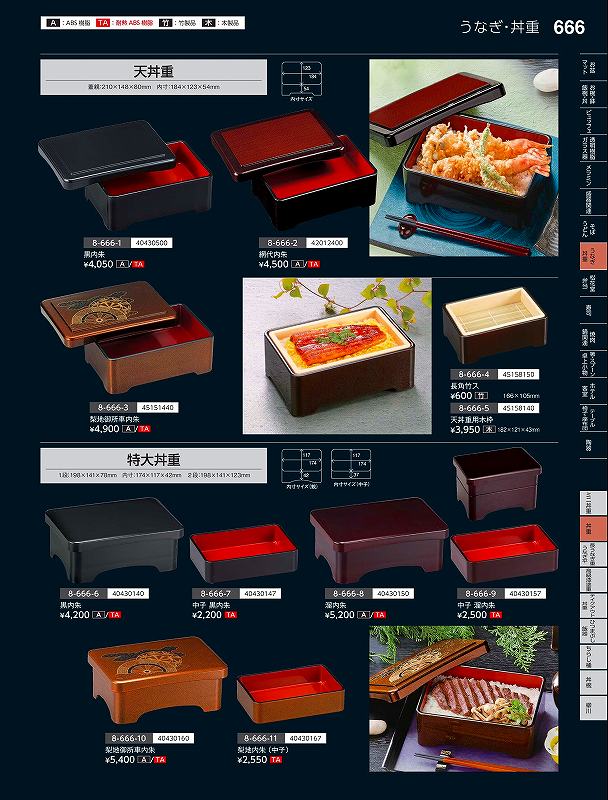 Rakuten - 福井クラフト　A）天丼重　梨地御所車内朱　（蓋）　45151441　やすらぎ　Vol．35
