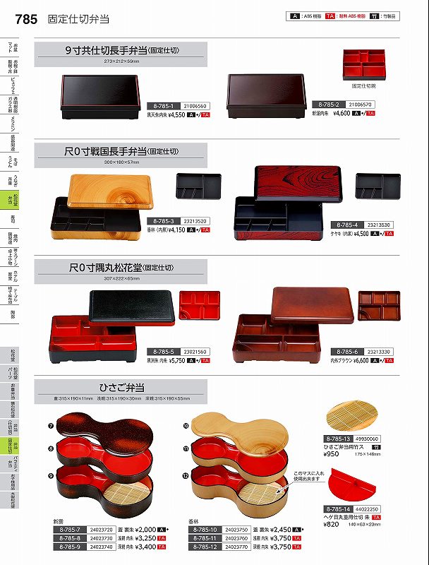 樂天商城 - 福井クラフト　A／TA）尺0寸戦国弁当　ケヤキ内黒　（蓋・親）　23213530　やすらぎ　Vol．35