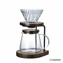 HARIO ハリオ ドリップスタンドセット ウォールナット WDS-1006-WN ドリッパー サーバー ドリップスタンド 計量スプーン ペーパーフィルター40...