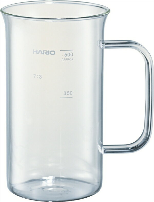 ハリオ ビールグラス HARIO ハリオ ビーカービアマグ BBM-500 620ml ビールグラス ビアグラス 計量カップ