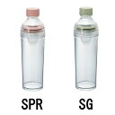 HARIO ハリオ フィルターインボトル・ポータブル FIBP-40-SPR FIBP-40-SG 400ml 水出し茶ボトル フレーバーウォーター 抹茶シェイカー