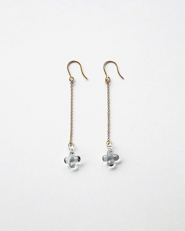 HARIO ハリオ イイダ傘店 ピアス アジサイ (グレー) HAII-AG-P キンモクセイ (アンバー) HAII-KA-P