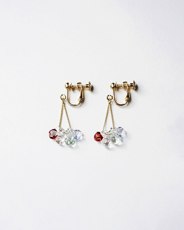 HARIO ハリオ イイダ傘店 イヤリング ブルーベリー HAII-BB-E-NF