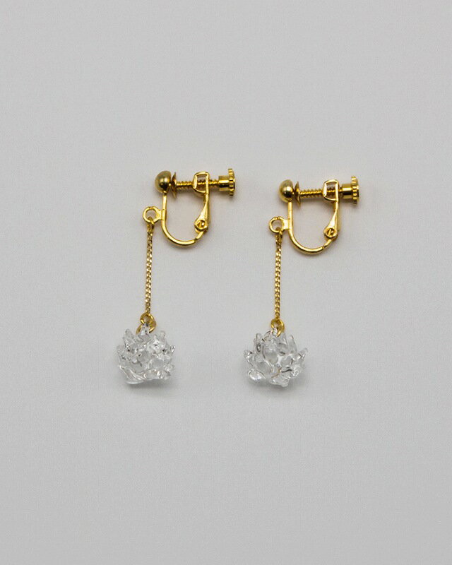 HARIO ハリオ Earrings イヤリング シロツメクサ HAP-C-005E