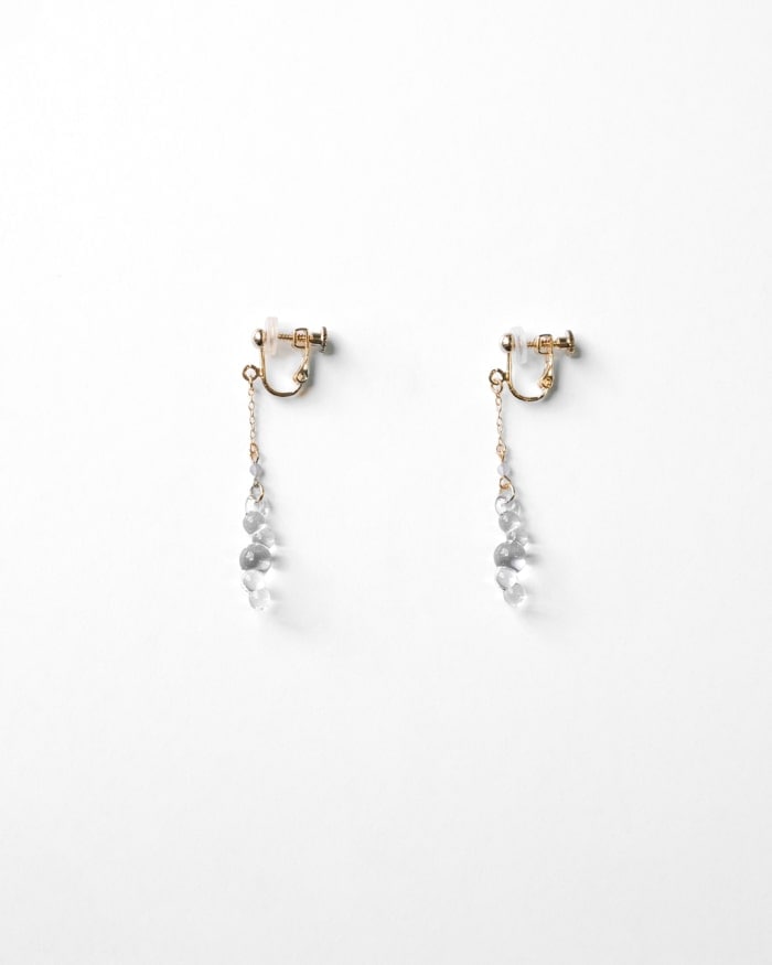 HARIO ハリオ tane イヤリング 渚 HATN-NG-E-NF