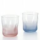 石塚硝子 ISHIZUKA GLASS アデリアグラス ADERIA GLASS Formes de nature BL&PNフリーカップペアセット 300ml S6206