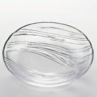 石塚硝子 ISHIZUKA GLASS アデリアグラス ADERIA GLASS せせらぎ 冷麺皿 P6369 3枚セット 大皿