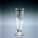 石塚硝子 ISHIZUKA GLASS アデリアグラス ADERIA GLASS 蘭欄柄一輪挿し F70440 クリスタル 花瓶 花器