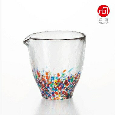 石塚硝子 ISHIZUKA GLASS アデリアグラス ADERIA GLASS 津軽びいどろ NEBUTA ねぶた片口 F71242 250ml