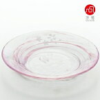石塚硝子 ISHIZUKA GLASS アデリアグラス ADERIA GLASS 津軽びいどろ 桜流し 小皿 F71661