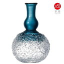 石塚硝子 ISHIZUKA GLASS アデリアグラス ADERIA GLASS 津軽びいどろ 八甲田ザラメ雪 一輪挿し F71163 花瓶 花器