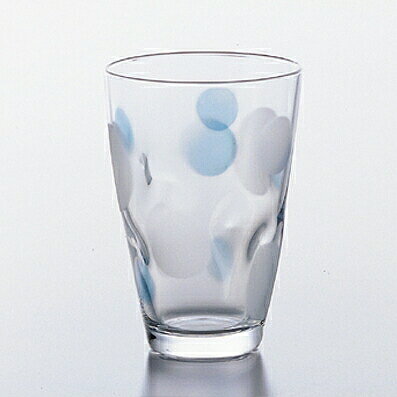 石塚硝子 ISHIZUKA GLASS アデリアグラス ADERIA GLASS 水玉ぐらす タンブラーM 300ml 3個セット BL ブルー 9304 PN ピンク 9305