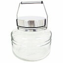 石塚硝子 ISHIZUKA GLASS アデリアグラス ADERIA GLASS Metal Cap Container MCコンテナー 2L 814 保存びん 保存容器