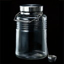 石塚硝子 ISHIZUKA GLASS アデリアグラス ADERIA GLASS Metal Cap Container MCコンテナー 4L 816 保存びん 保存容器