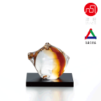 石塚硝子 ISHIZUKA GLASS アデリアグラス ADERIA GLASS 津軽びいどろ 2019年干支 己亥 ガラス置物 ウリ坊(琥珀）F71838 ウリ坊(白）F71839