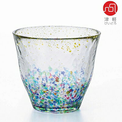 石塚硝子 ISHIZUKA GLASS アデリアグラス ADERIA GLASS 津軽びいどろ 330ml MATSURI まつり金彩ロックグラス F71890 HANABI はなび金彩ロックグラス F71895