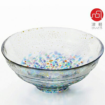 楽天WADA TOKI石塚硝子 ISHIZUKA GLASS アデリアグラス ADERIA GLASS 津軽びいどろ 氷鉢 まつり金彩ガラス碗 F71892 はなび金彩ガラス碗 F71897