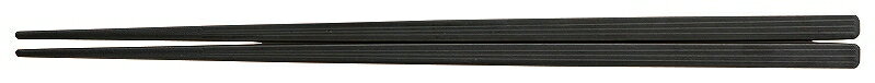 花伝 Vol.11 ブラック 22.5cm縦筋目四角箸 T8352091