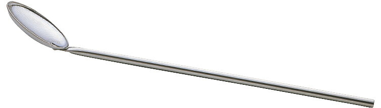 18-8　パンチング給食用スクイ網　丸型24cm　径3.0　9906515 ASKI1401