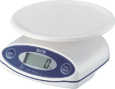 Kitchen Scales - デジタルクッキングスケール　KW−001　ホワイト　タニタ BDSC0101