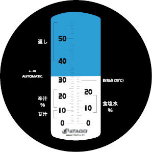 MASTER−めんつゆα　濃度屈折計 BKSK1301