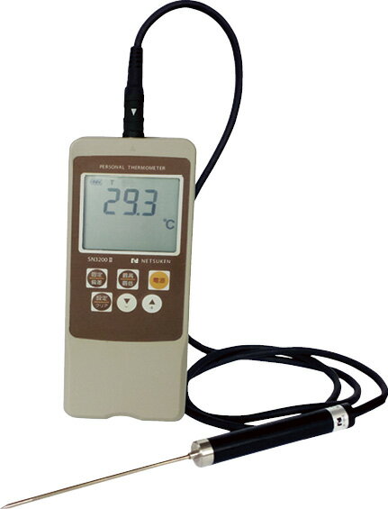 楽天WADA TOKI中心温度計　パーソナルサーモメーター　SN−32002　熱研　本体のみ BODB8101